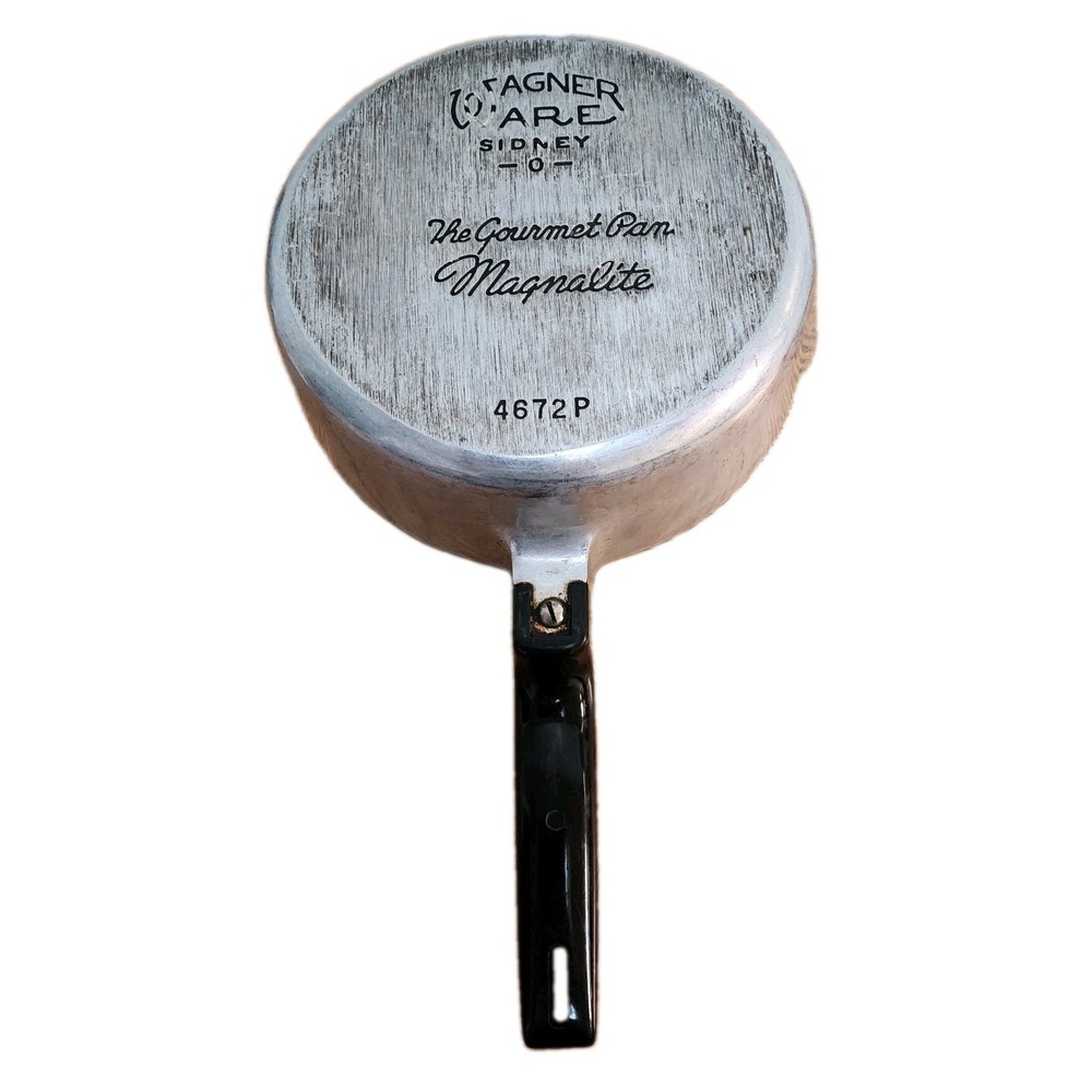 Vintage Wagner Ware Sidney O The Gourmet Pan Magnalite 4672P